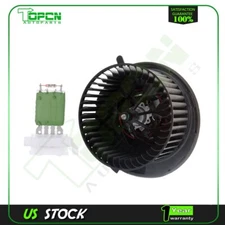 Blower Motor and Resistor Front Fit For 2007 2008 2009 2010-2014 Volkswagen Eos