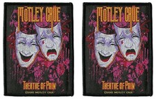 Motley Crue Theatre of Pain Patch Lot [UK Import] Crüe Logo Emblem Memorabilia