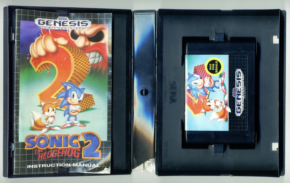 Sonic the Hedgehog 2 sega megadrive complete VERY good condition