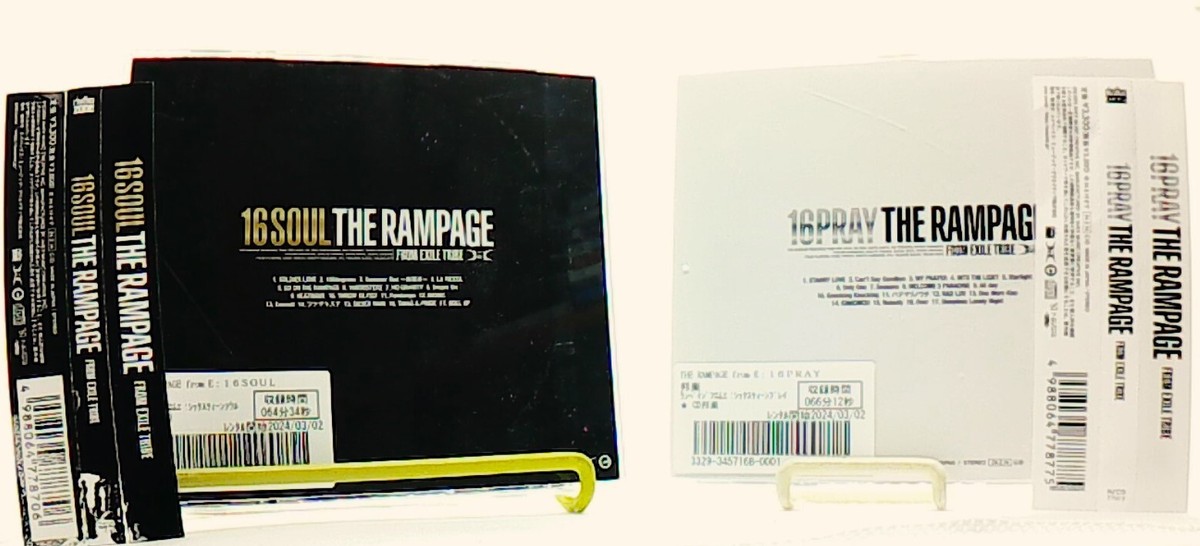 16PRAY THE RAMPAGE 16PRAY THE RAMPAGE CD/THE RAMPAGE from EXILE