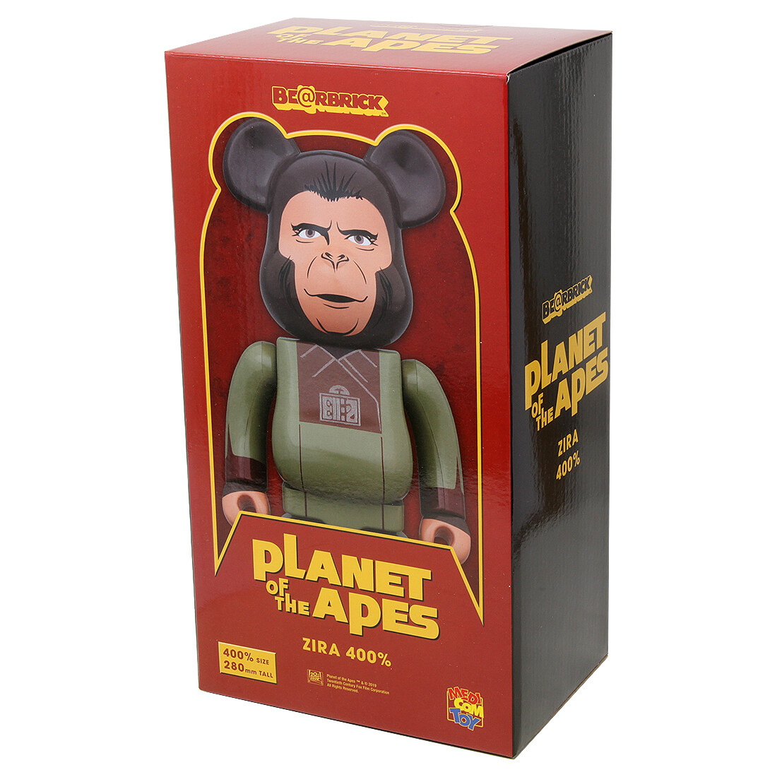 Medicom BE@RBRICK Planet Of The Apes Zira 400% Bearbrick Medicom BE@RBRICK Planet Of The Apes Zira 400% Bearbrick