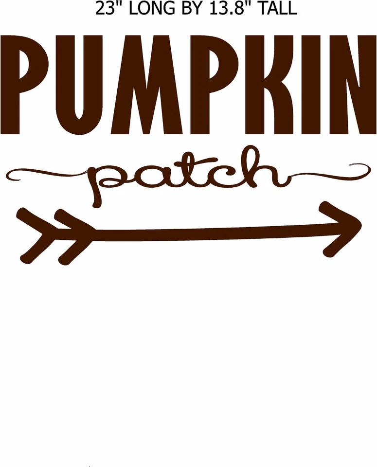 Тыквенная нашивка виниловые надписи рукоделие осень художественные проекты наклейка, трафарет - Изображение 3 из 4