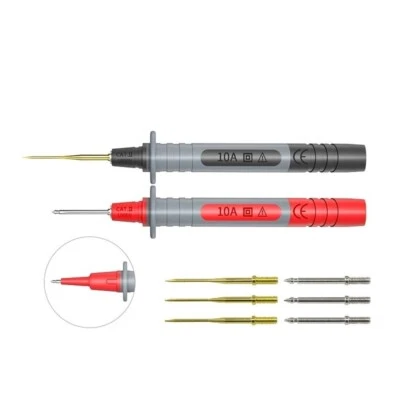 Multimeter Prüfspitze 2er Set Prüfspitze austauschbar Amperemeter Sonde CAT II