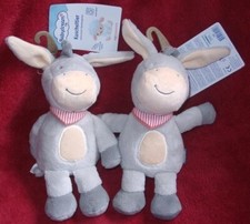 2 x Babydream Rossmann Esel Pferd Emil ca 22 cm NEU + Etikett