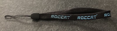 GAMESCOM Loot Merch ROCCAT Schlüsselband Lanyard, Klein | Schwarz