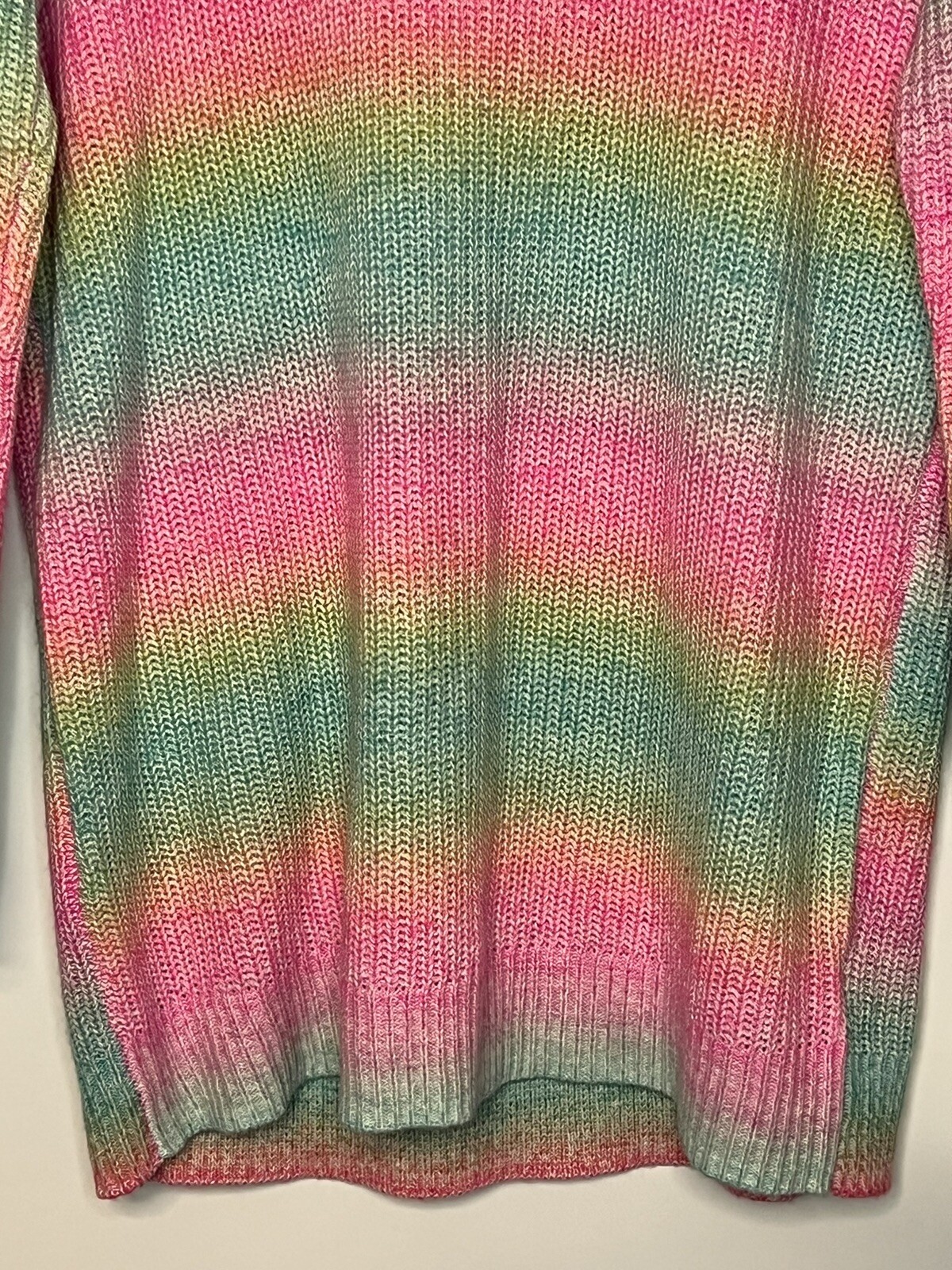 Torrid Pullover Drop Shoulder Tunic Multicolor Sw… - image 2