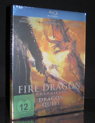BLU-RAY THE FIRE DRAGON CHRONICLES - DRAGON QUEST - FANTASY-ACTION *** NEU ***