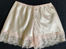 Ladies quality British made Satin French Knickers underwear sizes 10-26 Colours