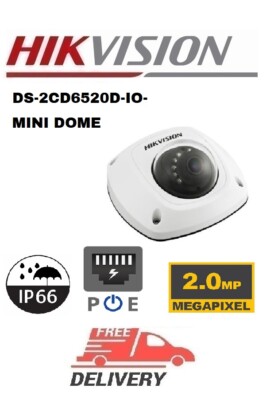 Hikvision Mini Dome DS-2CD6520D-IO F4 Kamera, Einbruch