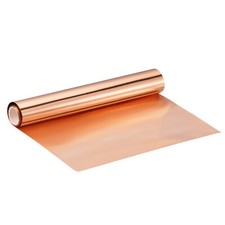 Copper Sheet Roll 3500x200x0.03mm 99.9 Pure Copper Strip Flashing Multiple Size