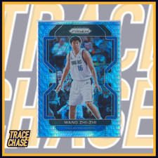 2021-22 Panini Prizm Basketball Wang Zhi-Zhi Hyper Prizm #273