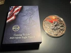 2025 Coming To Life 5 Oz SILVER EAGLE Antique Proof and Samurai Copper Kilo