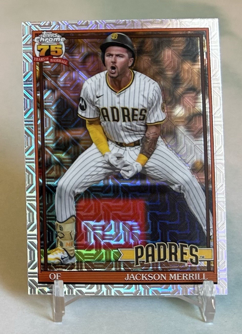 Jackson Merrill 2026 Topps Series 2 #91C2-39 Chrome Mojo Refractor Padres
