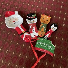 NEW Sleigh Bell Bistro 4 Pc Measuring Spoons 