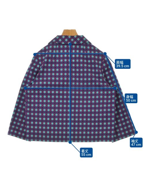 MARNI Jackets PurplexBluexBlack(Patterned) 40(App… - image 6