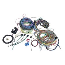 21 Circuit Wiring Harness For Chevy Mopar Ford Hotrods Universal Extra Long Wire