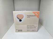 NEW Theragun Mini Desert Rose Portable Percussive Therapy Muscle Massage