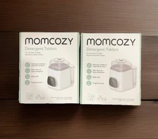2 Pack Momcozy Detergent Tablets For Auto Bottle Washer 240  Tablets. Exp 07/27