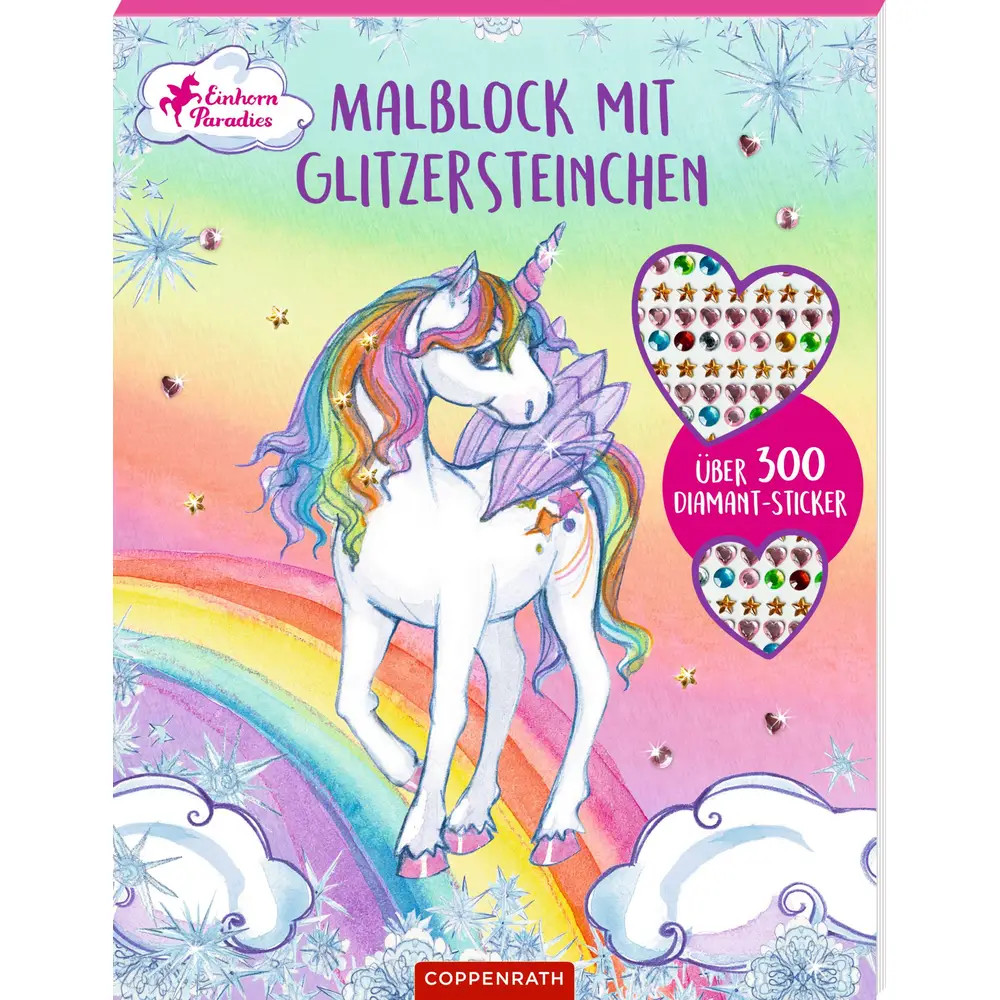 Malblock mit Glitzersteinchen Julia Gerigk - Bild 3