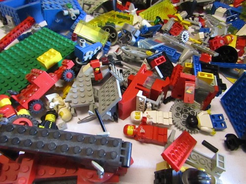 Lote grande de lego antiguo espacio vintage - Imagen 4 de 17