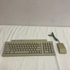 Vintage Apple Keyboard II Model M0487 & G5431 Mouse Untested As Is Parts Repair