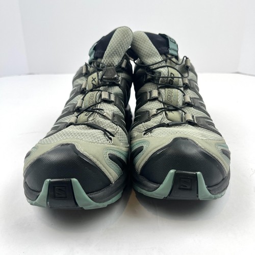Scarpe Salomon XA Pro 3D da uomo taglia 9 grigio verde sneakers trail running outdoor - Foto 4 di 7