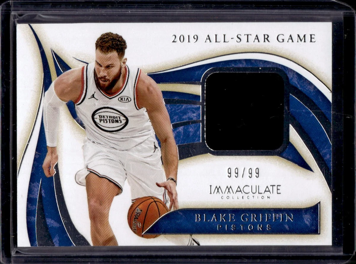 Blake Griffin Detroit Pistons Basketball Serial Numbered Sports 