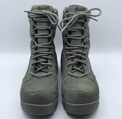 Danner Tanicus 8'' Side Zip Sage Green Combat Waterproof Boots Men's 3.5 Women 5