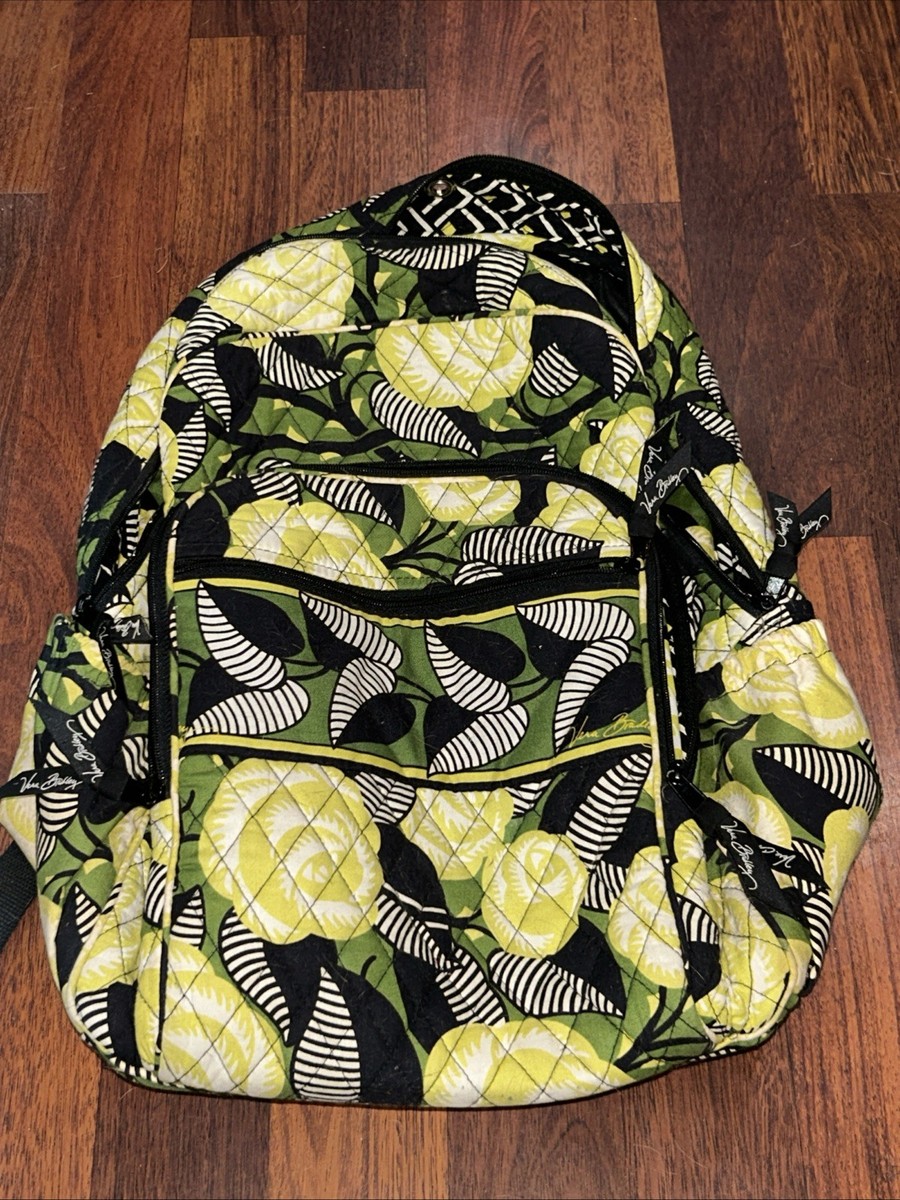 Vera Bradley Essential Large Backpack in Neon Blooms Vera Bradley Women main image 3