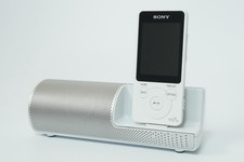 Sony Walkman NW-S784 White 8GB Bluetooth MP3 Player  Speaker Dock Japan Tested