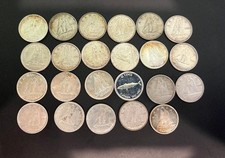 Silver Canadian Canada coins - 1960 to 1968 - 23 coins 