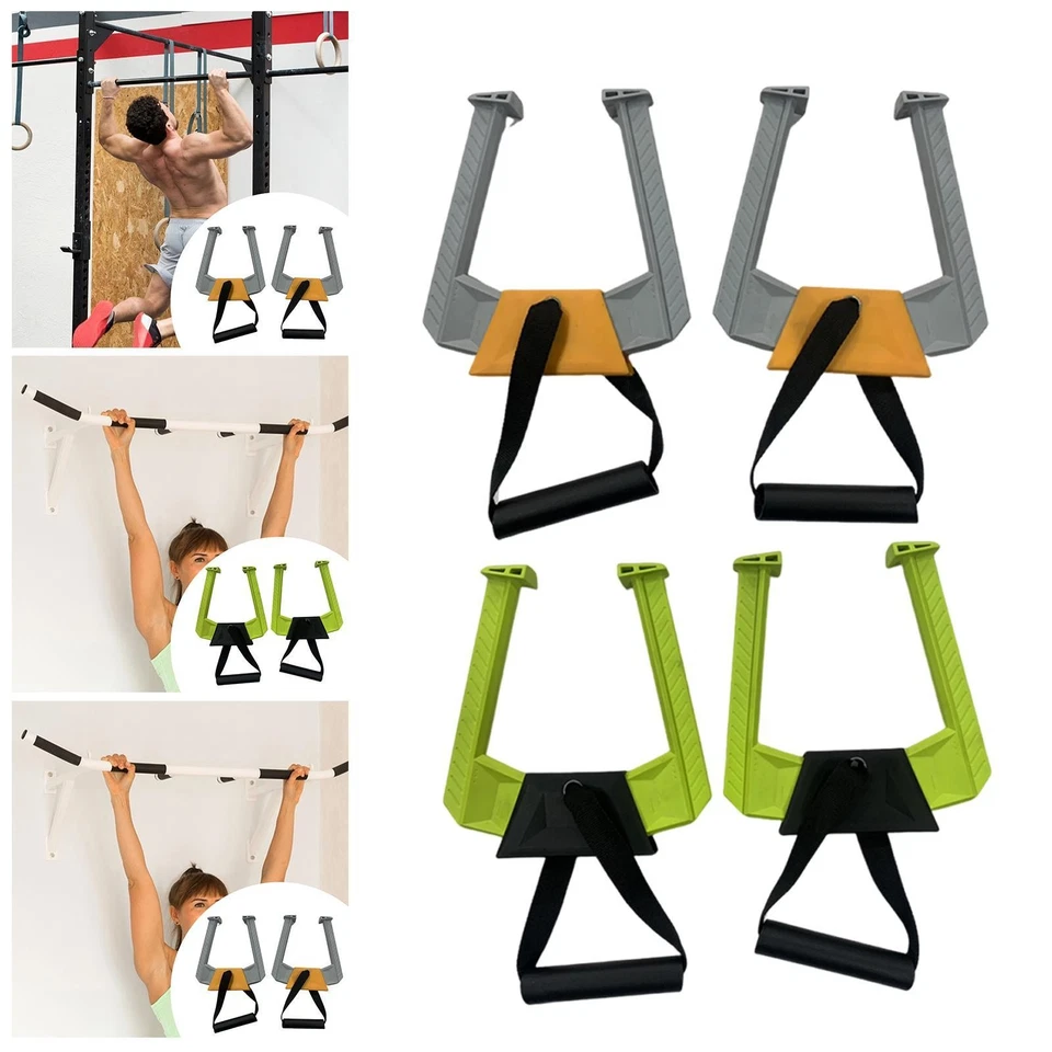 Lot de 2 barres de traction portables pour porte, pratiques, légères et - Photo 1/1