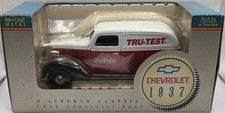 NIB Liberty Classics True Value Hardware Tru Test Die Cast Bank Chevrolet 1937