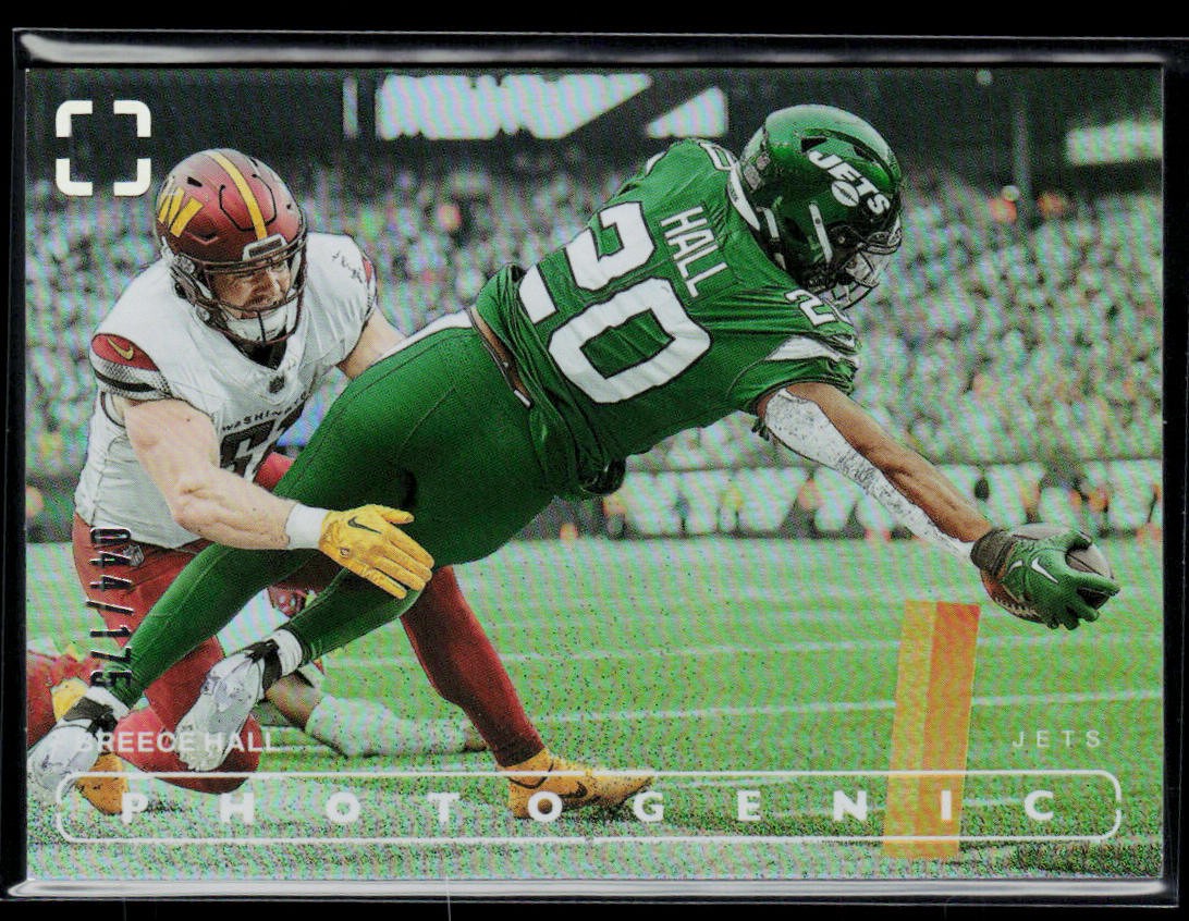 2024 Panini Photogenic #84 Breece Hall Silver #/175