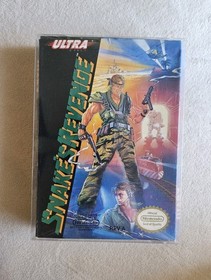 SNAKE'S REVENGE NINTENDO NES EMPTY BOX ONLY VERY GOOD CONDITION