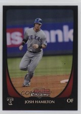 2011 Bowman Chrome Refractor Josh Hamilton #9 hg6