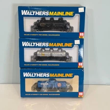 Walthers Mainline HO 36’ Tank Cars Lot of 3 Union 76 Sunoco New In Box