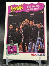 1991-92 Hoops #326 Jammin' with The Boys and Will Smith