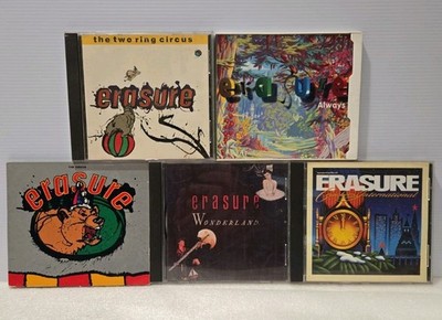 ERASURE - CD LOT of 5 - See List of Titles in Description