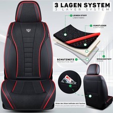 Coprisedili Auto Per BMW X1 (2009-2022) - Set Universale, Nero Grigio, AIRBAG Compatibile - Foto 6