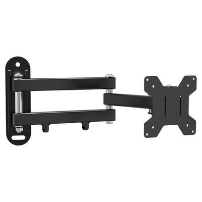 TV Wall Mount Bracket Monitor Arm For 13-30 Inch Screen Adjustable VESA 75-100