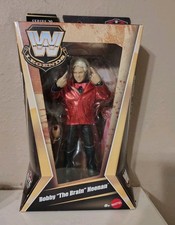 WWE Bobby The Brain Heenan Mattel Elite Legends series 29 NIB Figure, WWF