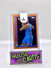 2025-26 Topps Chrome Thomas Sorber RC Orange Refractor #9/25 Thunder