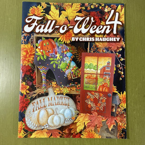 Fall O Ween 4 Tole Painting Pattern Book Chris Haughey Halloween Autumn