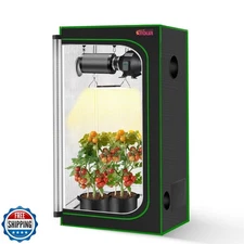 ATOUR 18"X18"X32" Grow Tent, High Reflectivity Mylar Indoor Grow 