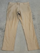 Weatherproof Vintage Performance Flex Pants Mens 36x32 Khaki Active Stretch