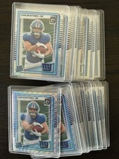2025 Cam Skattebo Optic Wave SP /300 LOT x18 New York Giants Rookie RB