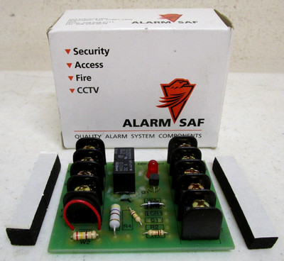 NEW ALARM SAF RBKS-124-N RELAY BOARD