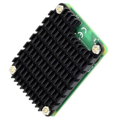 K??hlk?rper f??r Raspberry Pi CM4 55mm x 40mm x 5mm Aluminium mit Silikonpads
