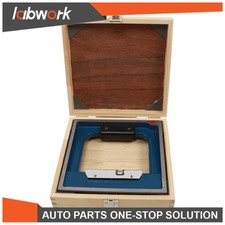 Labwork High Precision Frame Spirit Level 8 Inch x 8 Inch Sensitivity 0.0002Inch